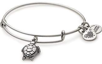 Alex and Ani Sea Turtle Expandable Charm Bracelet, Rafaelian Silver-Tone