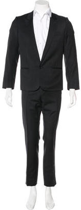 Christian Dior Striped Wool Suit