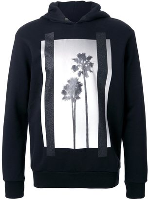 Palm Angels 'palms' print hoodie - men - Cotton - XL