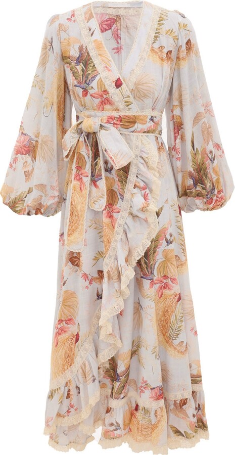 Ascension Frill Midi Dress
