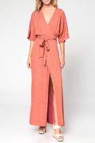 Thumbnail for your product : Honey Punch Wrap Maxi Dress