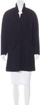 Thumbnail for your product : Maje Notch-Lapel Knee-Length Coat