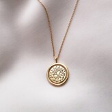 Thumbnail for your product : Wanderlust + Co Chasing Clouds Gold Necklace