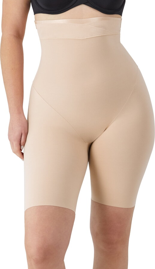 Maidenform Women’s Shapewear Skin Spa High Waist Mid Thigh Shaping Shorts FP0047 S-3XL