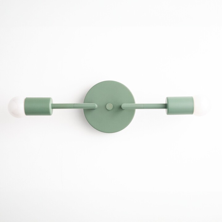 Pastel Lighting - Green Vanity Light Colorful Modern Wall Sconce- Home Decor Model No. 1938