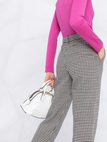 Thumbnail for your product : Pinko Sullivan gingham cropped trousers