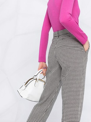 Pinko Sullivan gingham cropped trousers
