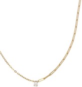 Thumbnail for your product : Yvonne Léon 18kt Yellow Gold Diamond Necklace