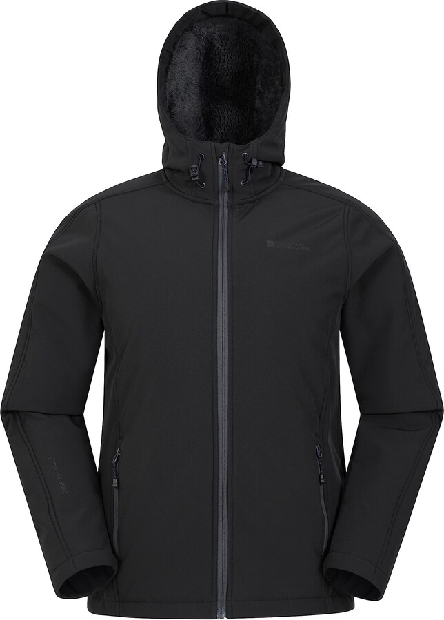 Mountain Warehouse Arctic II Mens Softshell Lightweight Water