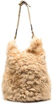 Thumbnail for your product : DSQUARED2 Shearling Shoulder Bag