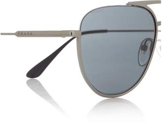 Prada Gunmetal 0PR 50US phantos sunglasses