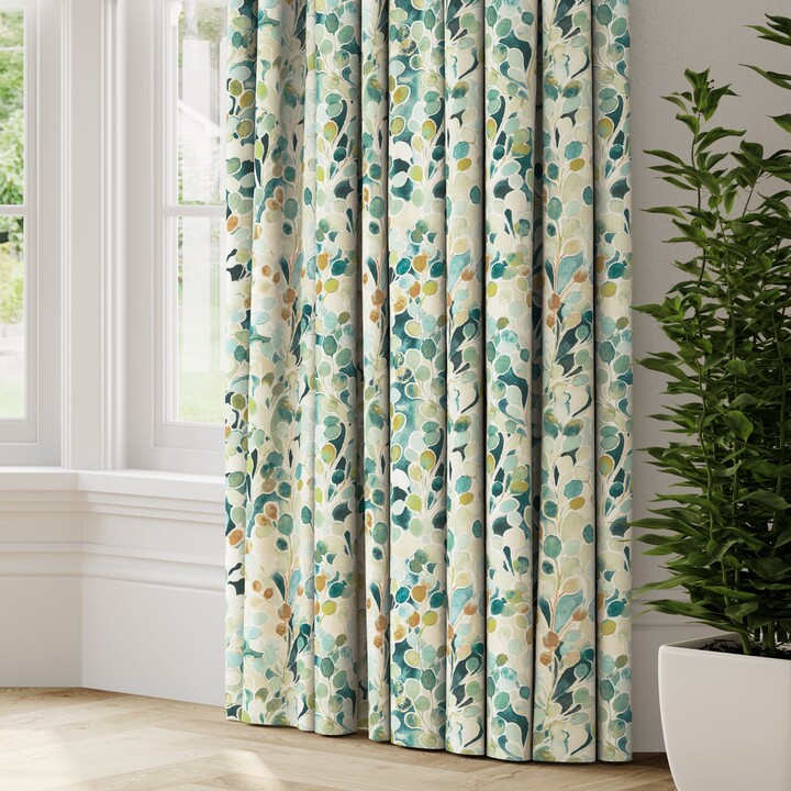 Dunelm Mardi Gras Made to Measure Curtains Mardi Gras Jade - ShopStyle