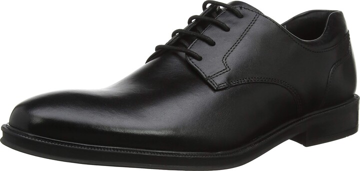 Hotter Mens Eaton Shoes Black 8 UK - ShopStyle