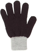 Thumbnail for your product : Armani Junior Boys' Rib Knit Colorblock Gloves