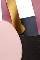 Thumbnail for your product : Roksanda Eider Color-block Textured-leather Tote - Black