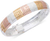 Thumbnail for your product : Giani Bernini Tricolor Greek Key Bangle Bracelet, Created for Macy's