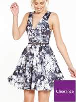 Thumbnail for your product : Miss Selfridge Photographic Print Prom Dress
