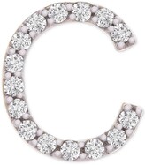 Thumbnail for your product : Wrapped Diamond Initial C Single Stud Earring (1/20 ct. t.w.) in 14k Gold, Created for Macy's
