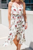 Thumbnail for your product : BB Dakota Garden Bloom Printed Maxi Dress in Ivory