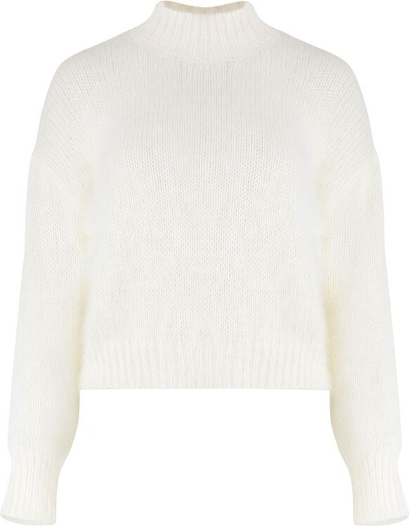 Peserico Cut-Out Shoulder Knit Sweater
