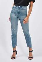 Thumbnail for your product : Topshop Moto seam detail mom jeans