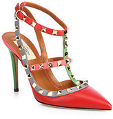 Thumbnail for your product : Valentino Italian Pop Sling Leather Pumps