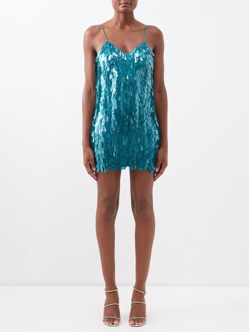 Ashish Jello Pailletteembellished Mini Dress ShopStyle
