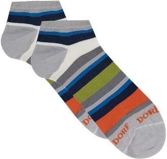 Dore Dore Striped Sneaker Socks