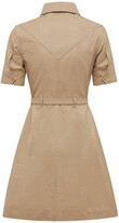 Thumbnail for your product : Burberry Gigi Cotton Gabardine Mini Dress