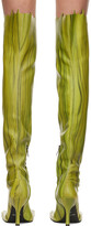 Thumbnail for your product : AVAVAV Green Very Slimy Feet Tall Boots