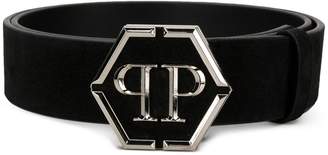 Philipp Plein logo buckle belt