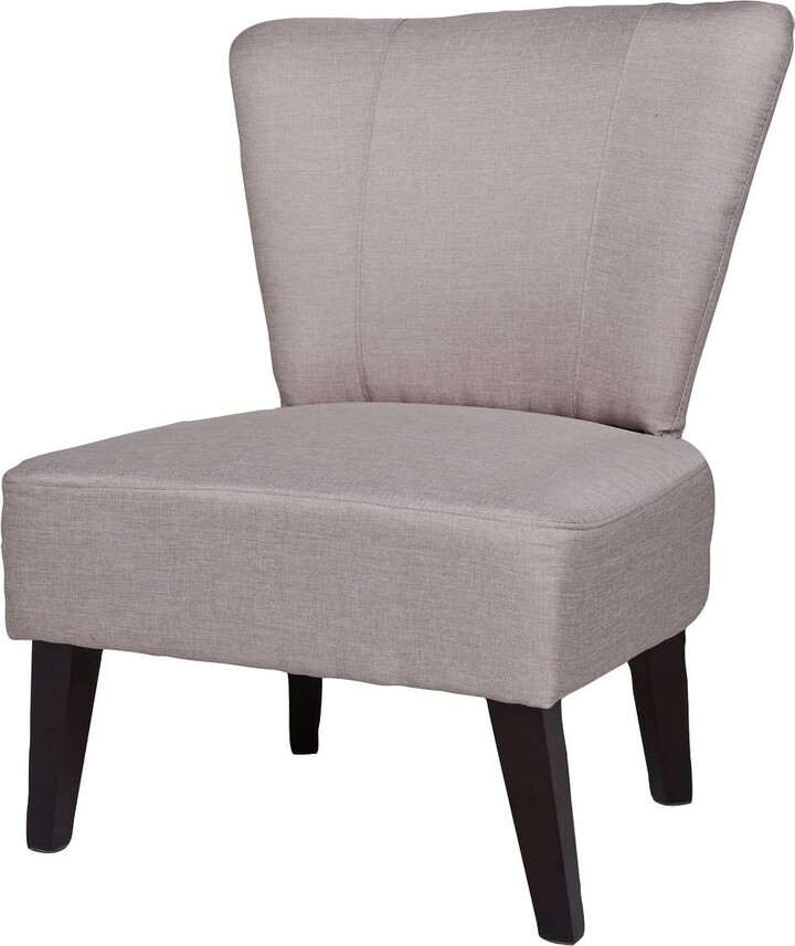 Container Furniture Direct Alice Collection Contemporary Fabric Upholstered Living Room Accent Chair