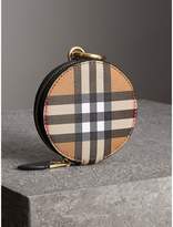 Thumbnail for your product : Burberry Vintage Check and Leather Coin Case
