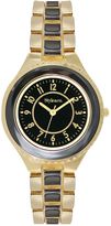 Thumbnail for your product : Style&Co. Women's Black and Gold-Tone Bracelet Watch 36mm SC1408