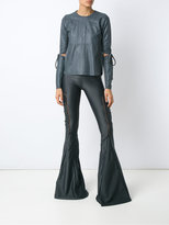 Thumbnail for your product : Andrea Bogosian flared panel trousers