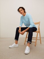Thumbnail for your product : John Lewis & Partners Zip Back 3/4 Sleeve Top