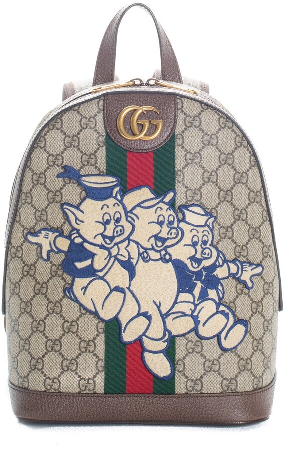 gucci backpack three little pigs