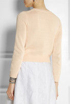 Thumbnail for your product : J.Crew Cropped cotton sweater