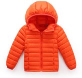 Thumbnail for your product : Coway Kids Unisex Hooded Packable Ultra Light Weight Short Down Jacket