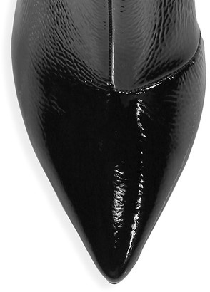 Sophia Webster Bijou Jewel-Heel Patent Leather Ankle Boots