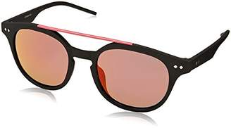 Polaroid Unisex's PLD 1023/S AI DL5 Sunglasses, Matt Black Pink Grey Speckled Pz