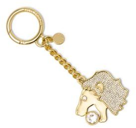 MICHAEL Michael Kors Leo Zodiac Charm Key Ring