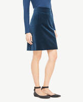 Thumbnail for your product : Ann Taylor Velvet Pocket Skirt