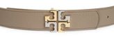 Thumbnail for your product : Tory Burch Robinson Reversible Leather Logo Belt