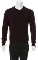 Thumbnail for your product : Jil Sander Rib Knit-Trimmed V-Neck Sweater