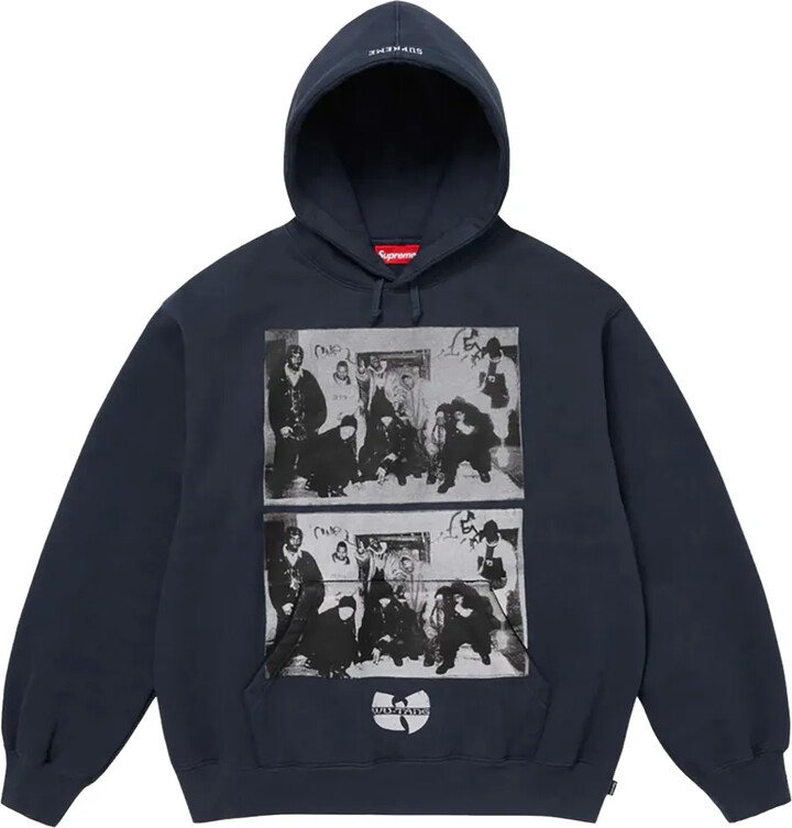 Supreme x Wu-Tang Clan graphic-print hoodie