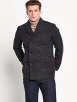 Thumbnail for your product : Ben Sherman Solid Shawl Collar Peacoat