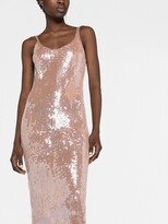 Thumbnail for your product : Alexander Wang Sequin-Embellished Midi Dress