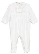 Thumbnail for your product : Tartine et Chocolat Unisex Embroidered Rabbit & Hedgehog Footie - Baby