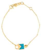 Thumbnail for your product : Michael Kors Turquoise Key & Lock Charm Bracelet
